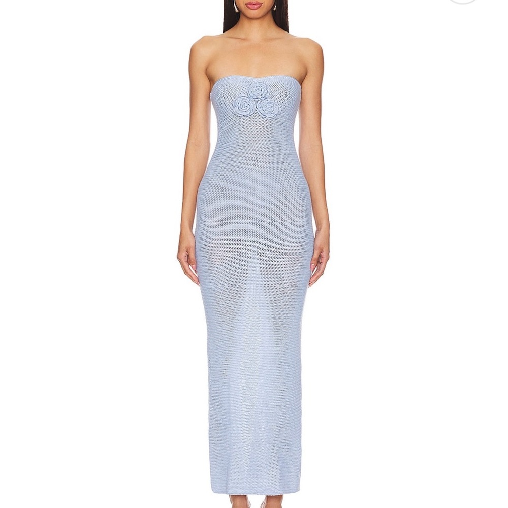 MORE TO COME Cherlee Maxi Dress in Blue